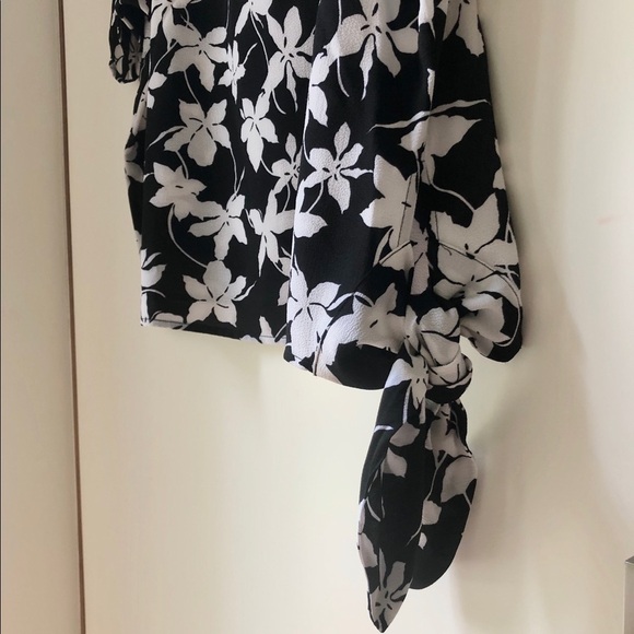 NWT MICHAEL Michael Kors FLORAL TOP- S - Picture 9 of 14